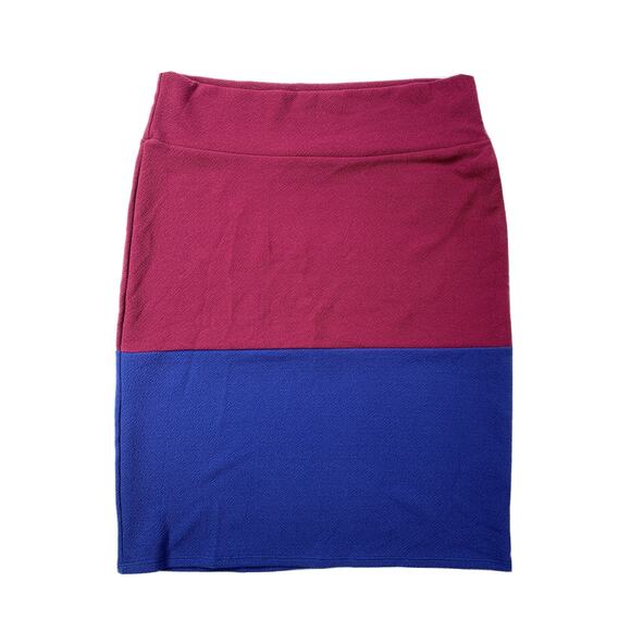 LuLaRoe Cassie Women's 3XL 2 Colors Stretch Elastic Waist Skirt Made in USA‎ NWT - Picture 1 of 12